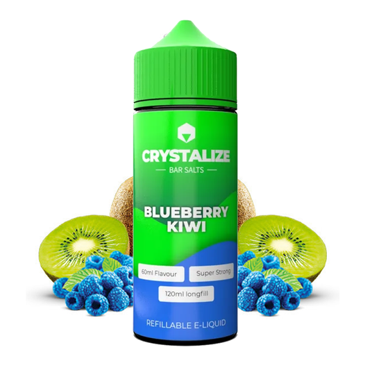 Crystalize - Blueberry Kiwi 100ml Longfill