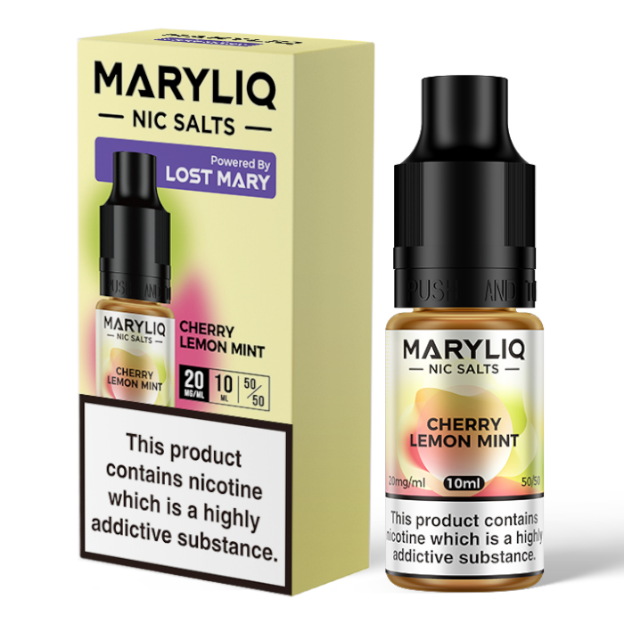 Maryliq - Cherry Lemon Mint 10ml 20mg Nic Salt