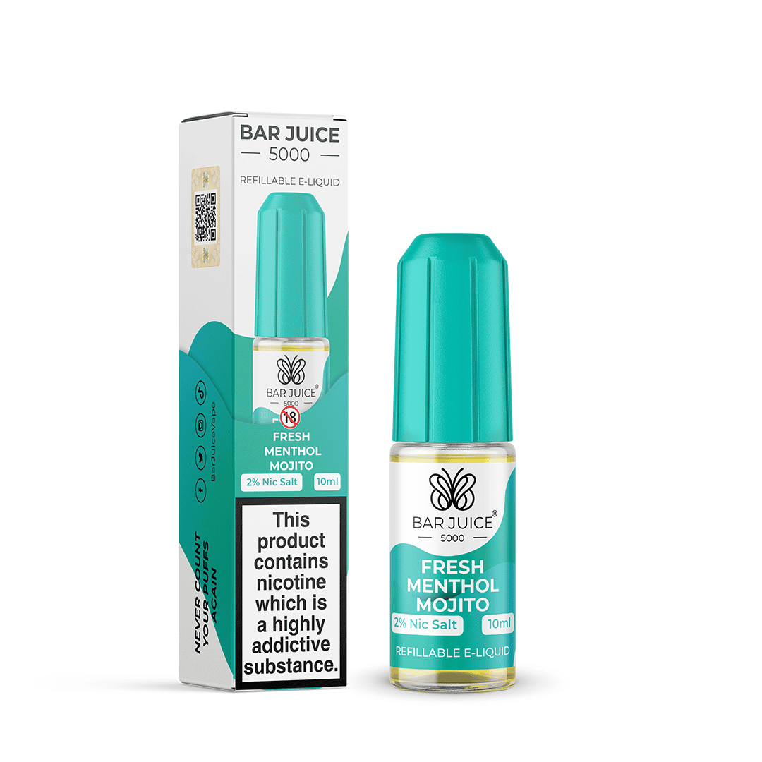 Bar Juice - Mojito Menthol Frais 10ml Sel de Nic