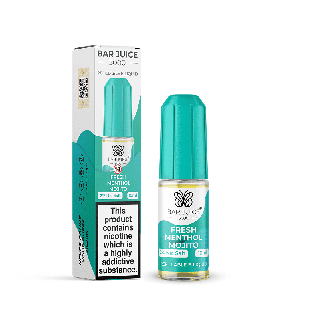 Bar Juice - Fresh Menthol Mojito 10ml Nic Salt