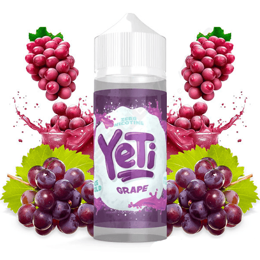 Yeti - Ice Cold Grape 100ml Shortfill