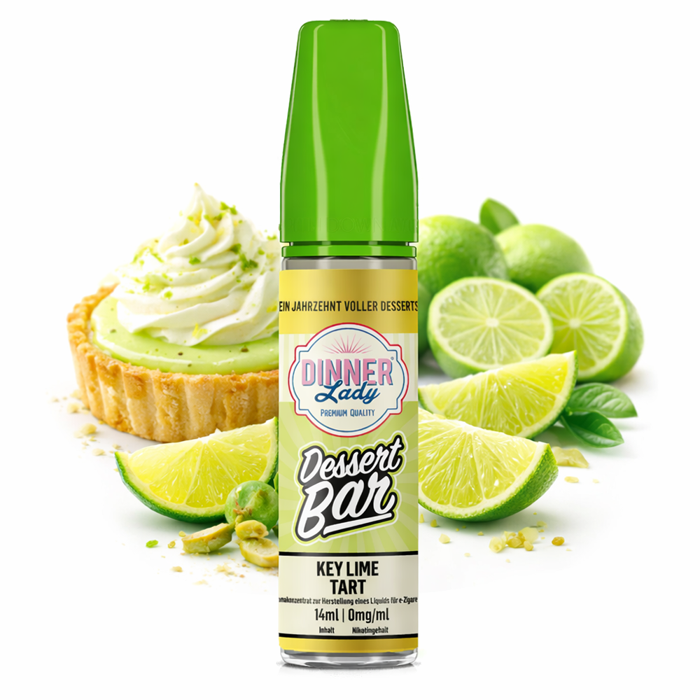 Dinner Lady Dessert Bar- Key Lime Tart 60ml Longfill