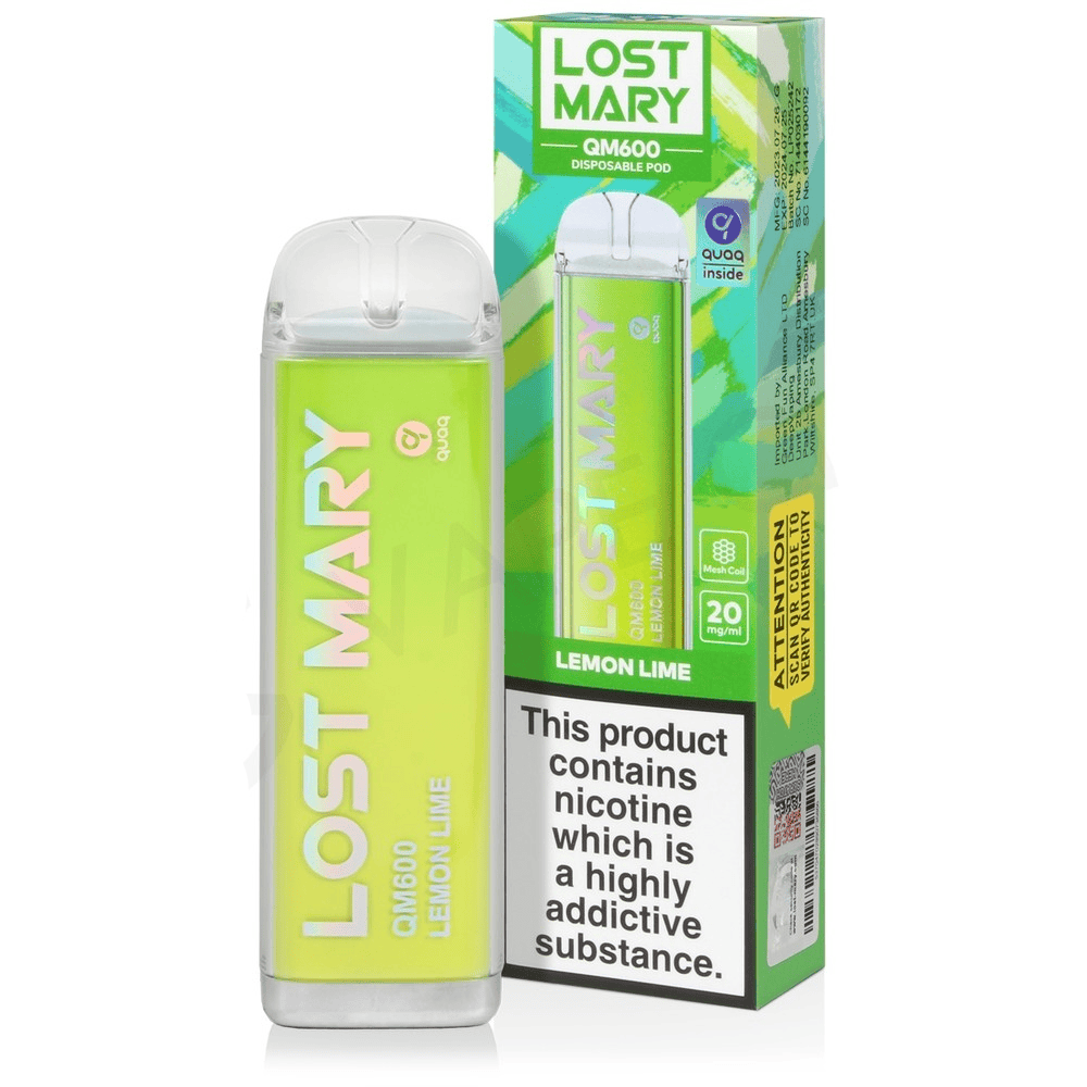 Lost Mary QM600 - Lemon & Lime 20mg