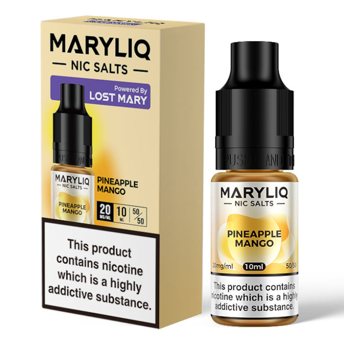 Maryliq - Pineapple Mango 10ml 20mg Nic Salt