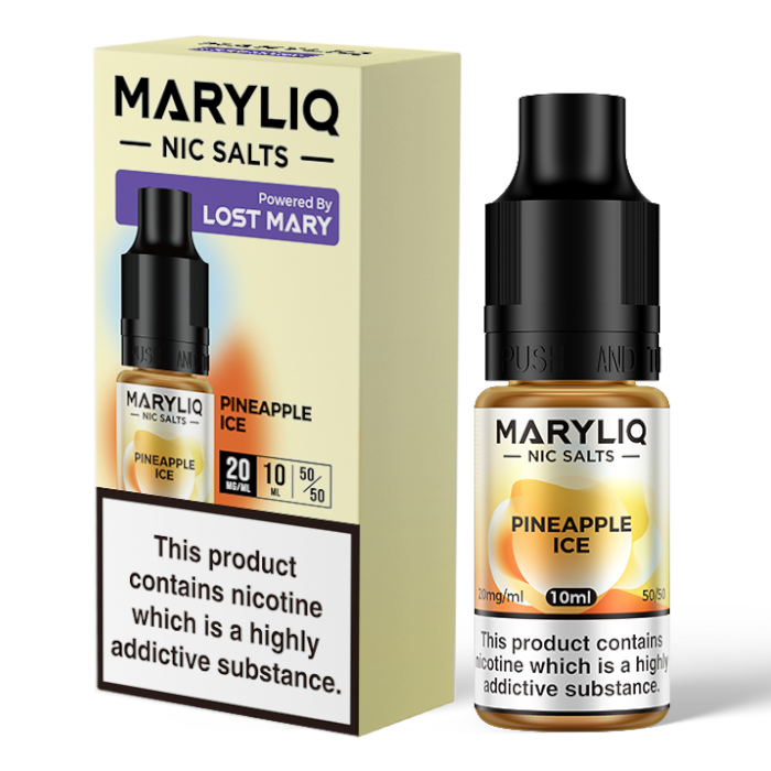 Maryliq - Pineapple Ice 10ml 20mg Nic Salt
