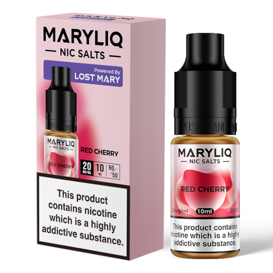 Maryliq - Red Cherry 10ml 20mg Nic Salt