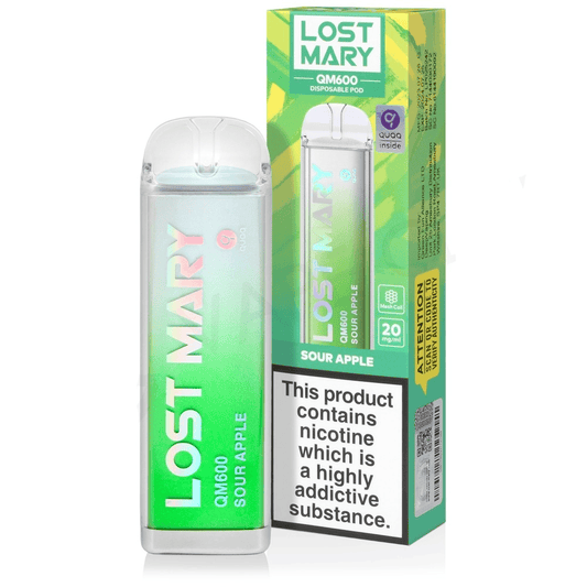 Lost Mary QM600 - Sour Apple 20mg