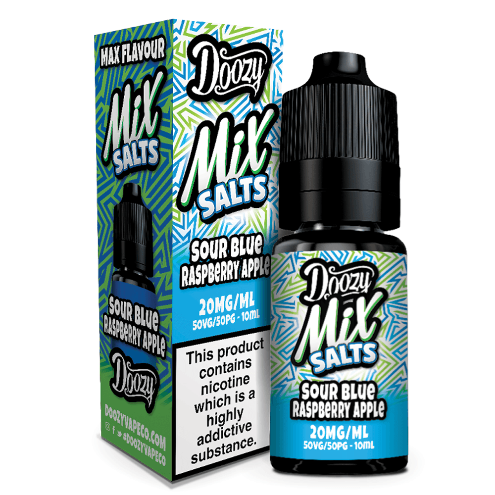 Doozy Mix Salts - Sour Blue Raspberry Apple 10ml 20mg Nic Salt