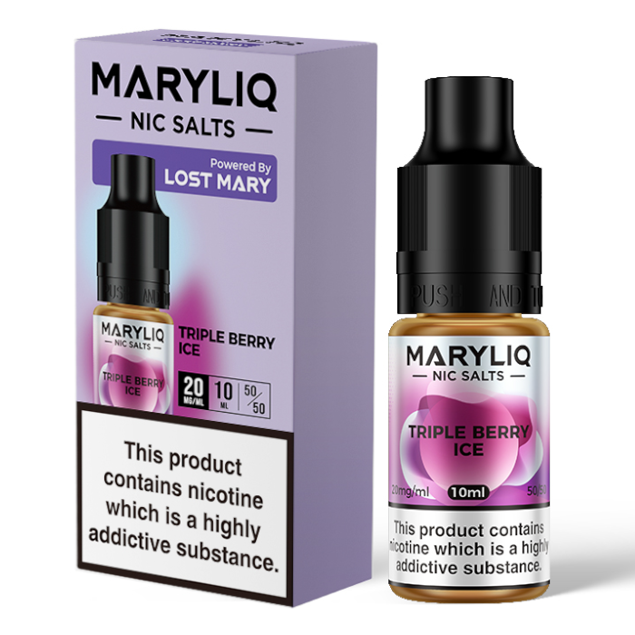 Maryliq - Triple Berry Ice 10ml 20mg Nic Salt
