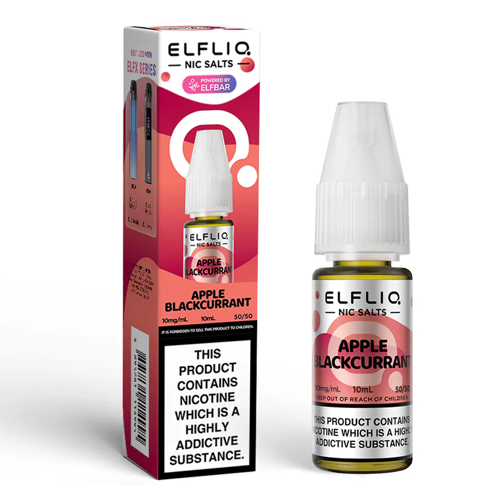 Elfliq Apple Blackcurrant Nic Salt, 10ml 20mg