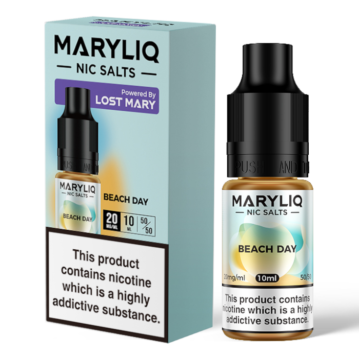 Maryliq - Journée à la plage 10 ml 20 mg Sel de Nic