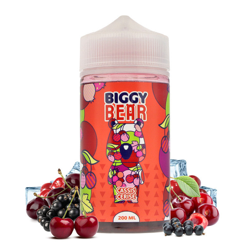 Biggy Bear - Cherry Blackcurrant 200ml Shortfill