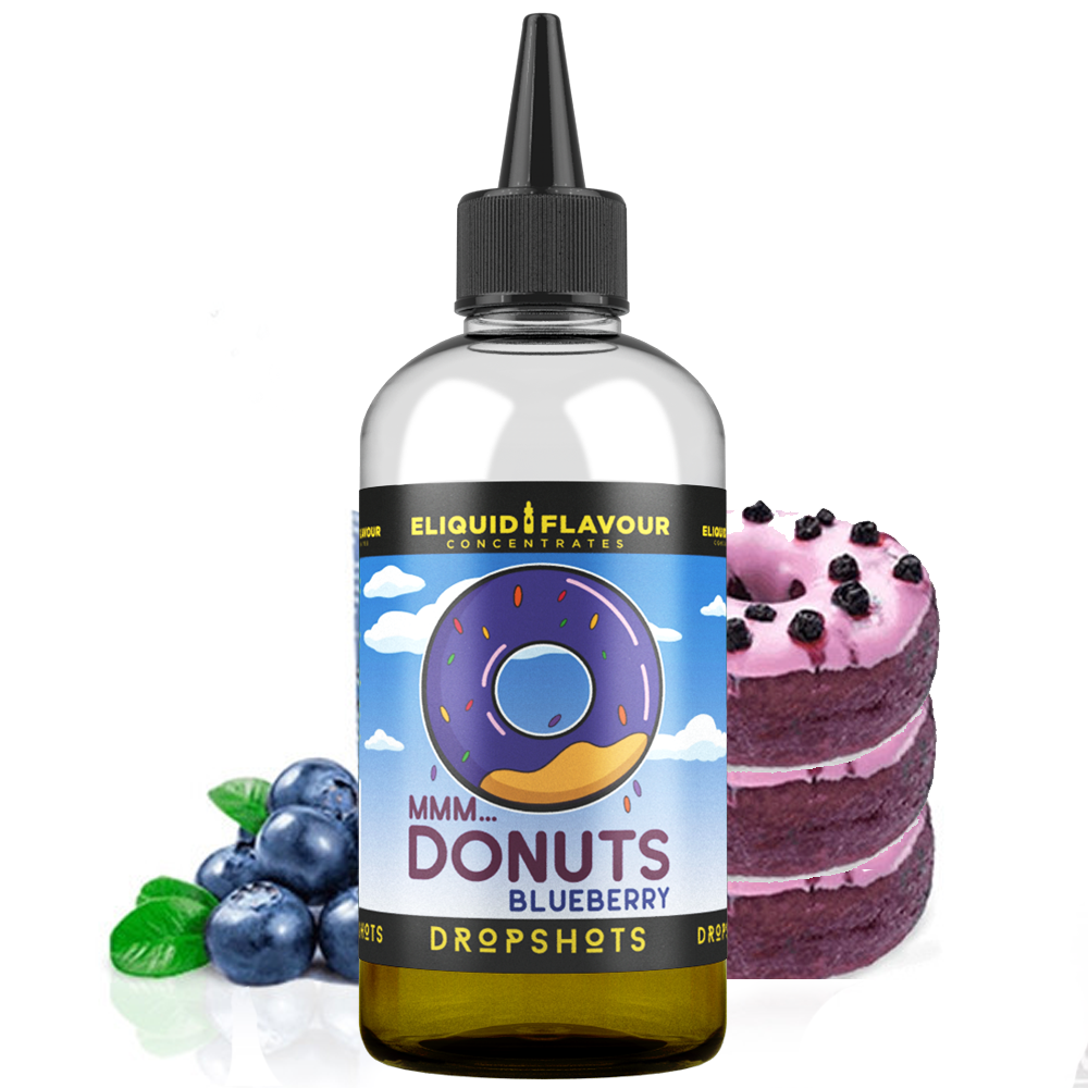ELFC Dropshots - Blueberry Donuts 200ml Shortfill