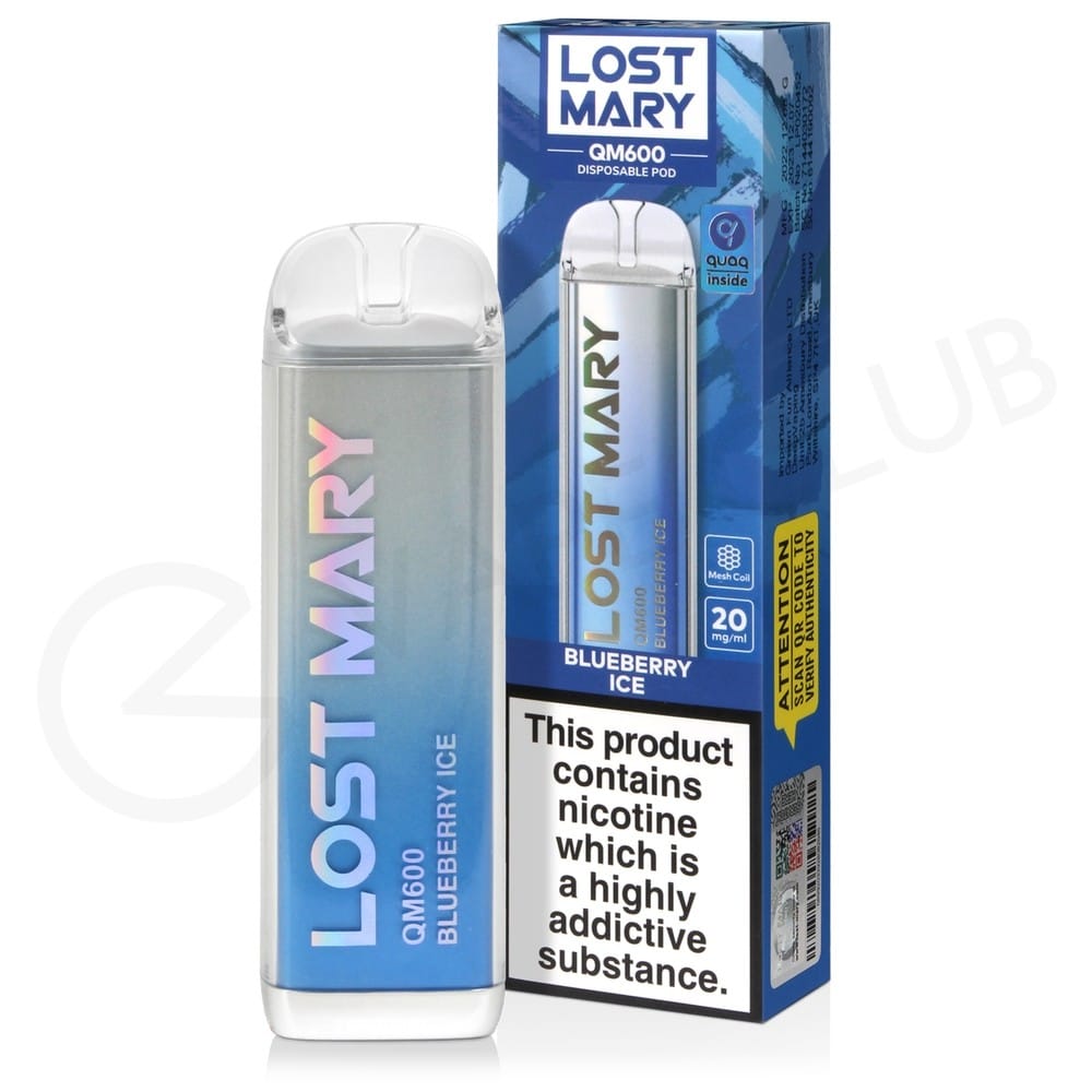 Lost Mary QM600 - Blueberry Ice 20mg