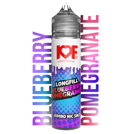 I Love Flavour - Blueberry Pomegranate 60ml Longfill