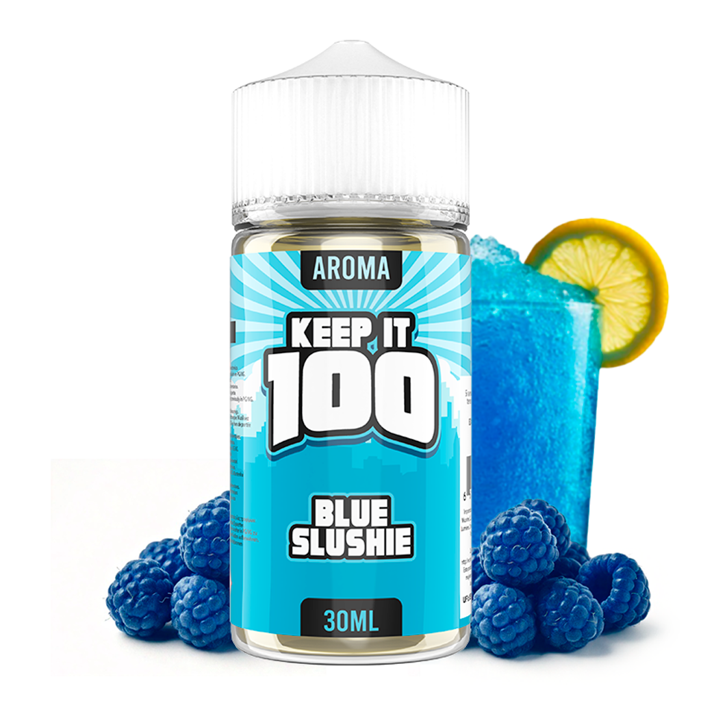 Keep It 100 - Blue Slushie 120ml Longfill  House Of Clouds