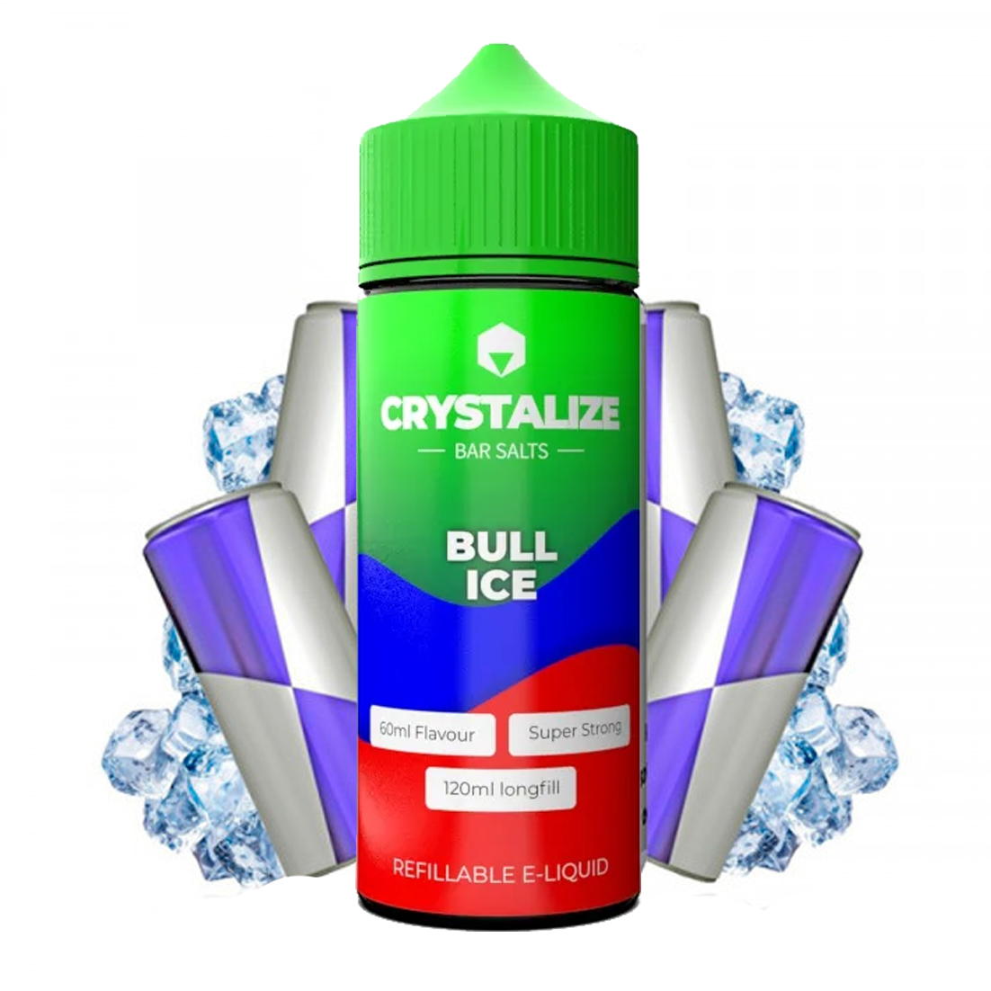 Crystalize - Bull Ice 100ml Longfill