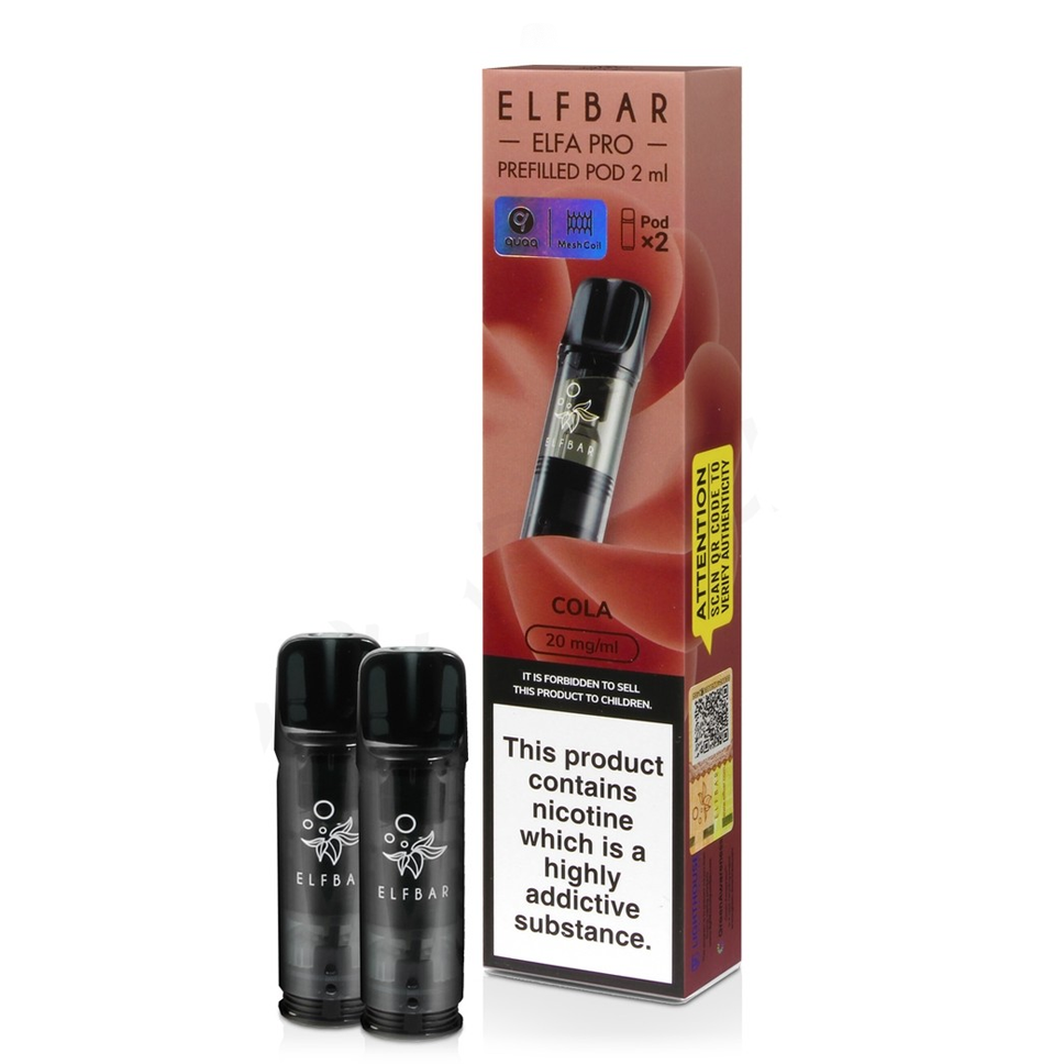 elfbar elfa master akku Cola ELFA Pod Precaricate Elf Bar main image 1