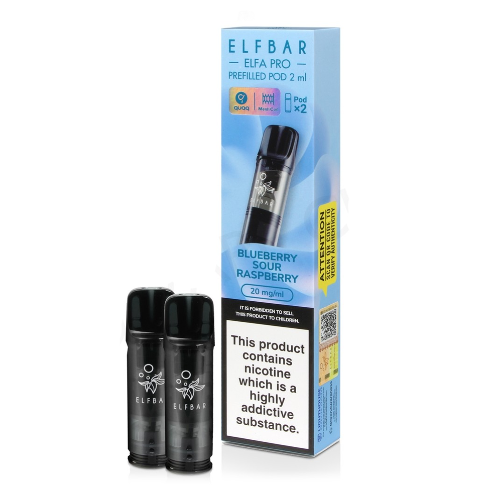Elfbar Elfa Pro - Blueberry Sour Raspberry 20mg