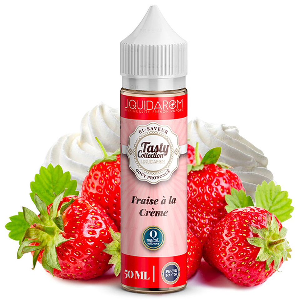 Tasty Collection - Strawberry & Cream 50ml Shortfill