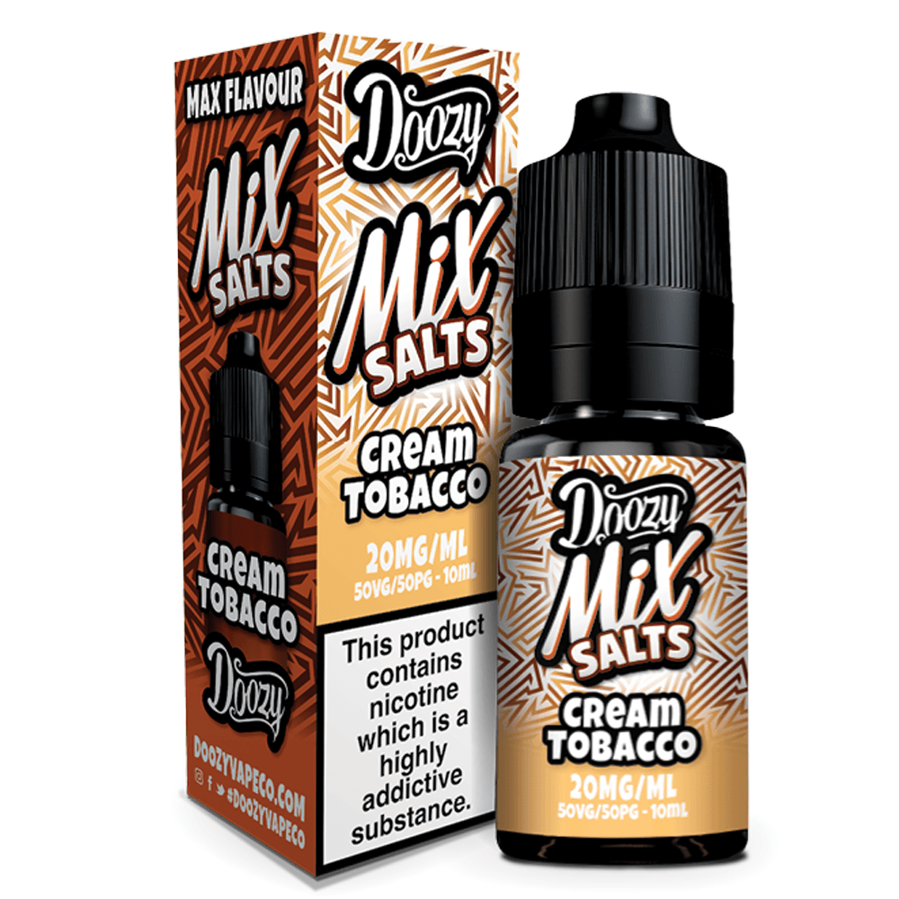 Doozy Mix Salts - Crema di tabacco 10 ml 20 mg di sale Nic