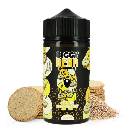 Biggy Bear - Crunchy Sesame Biscuit 200ml Shortfill
