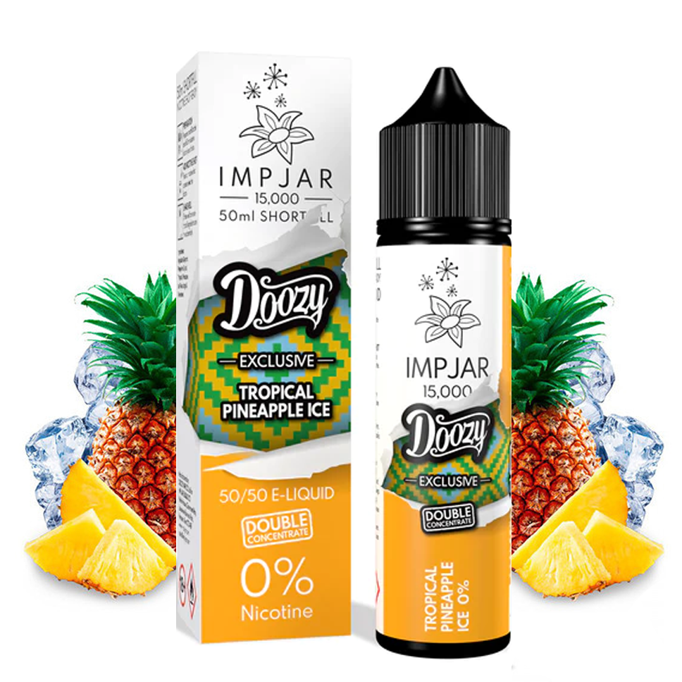 IMP JAR x Doozy - Glace à l'ananas tropical 50 ml Shortfill 