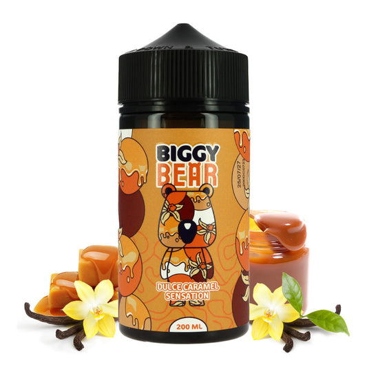 Biggy Bear - Dulce Caramel Sensation 200ml Shortfill