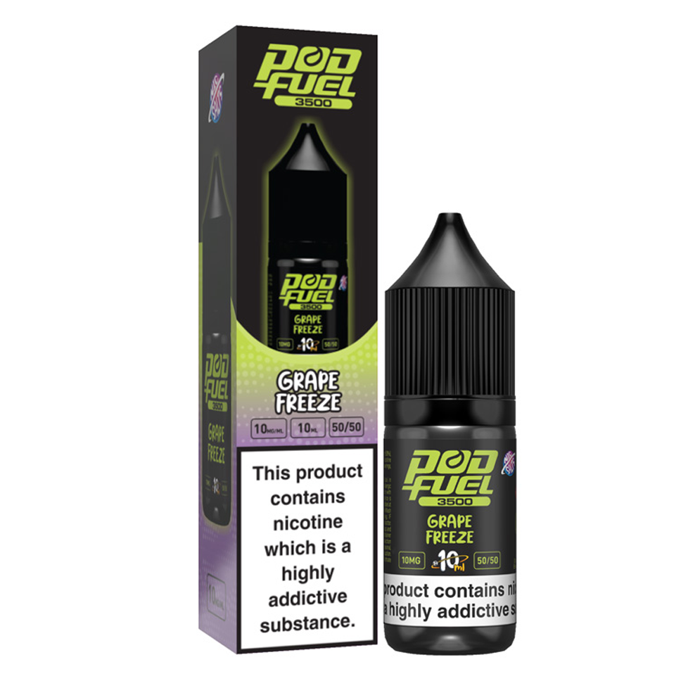 POD FUEL - Grape Freeze 10ml Nic Salt