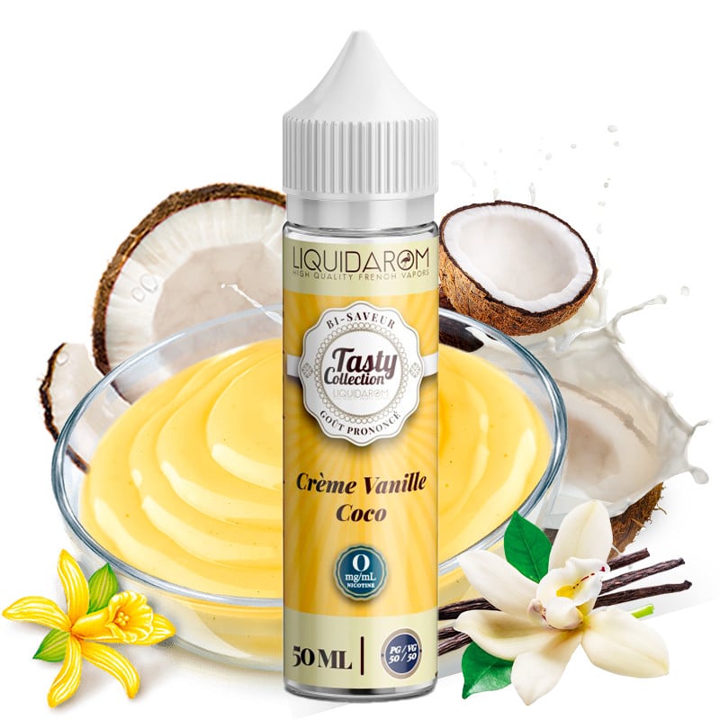 Tasty Collection - Creme Vanilla Coco 50ml Shortfill