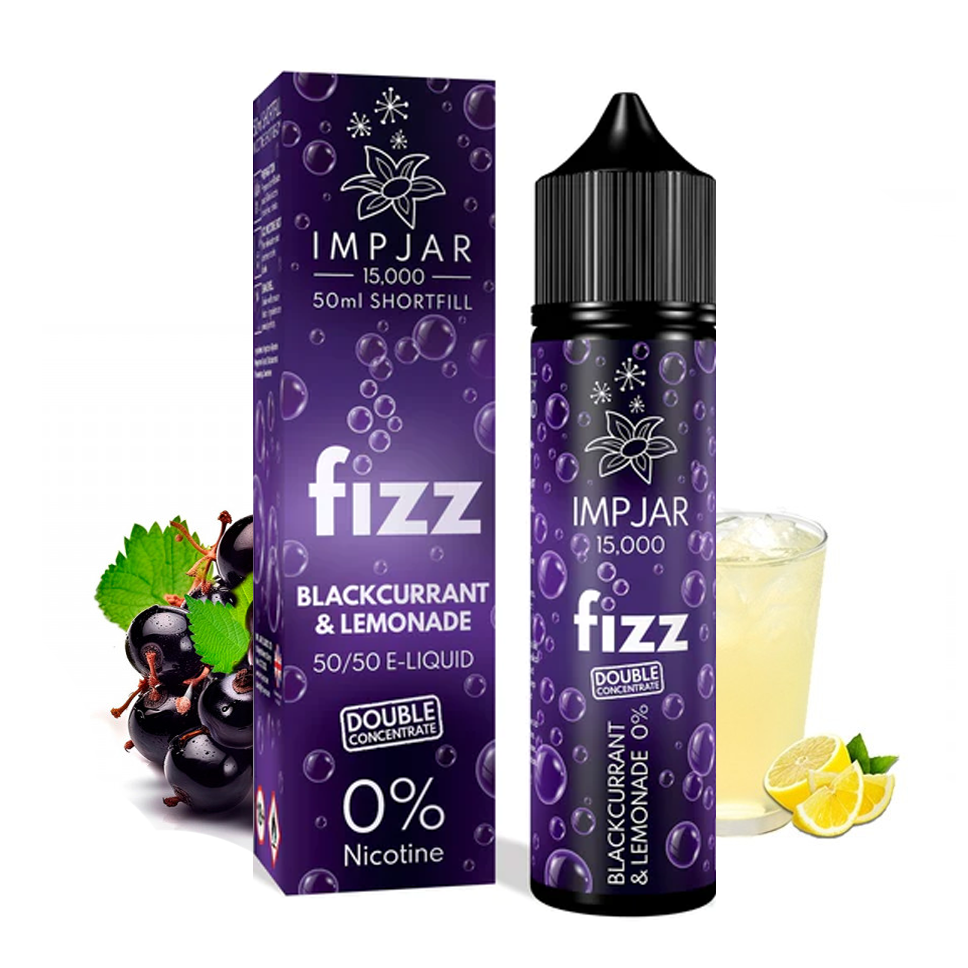 IMP JAR Fizz - Blackcurrant Lemonade 50ml Shortfill