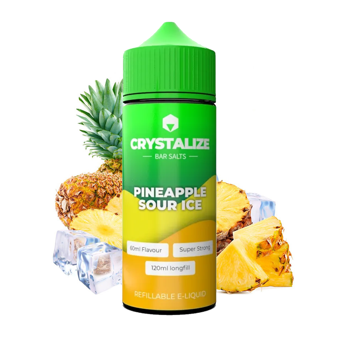 Crystalize - Pineapple Sour Ice 100ml Longfill