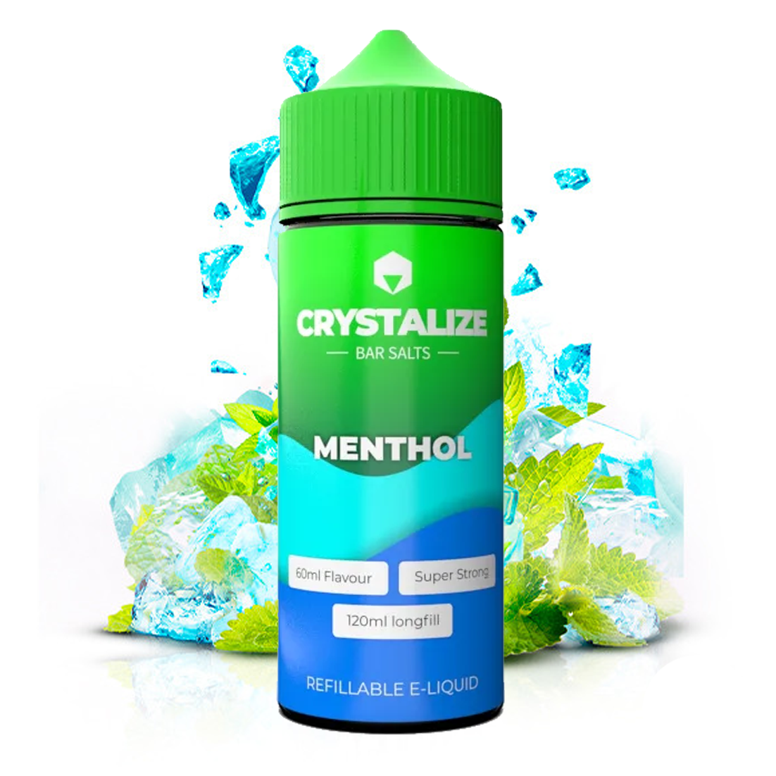 Crystalize - Menthol 100ml Longfill