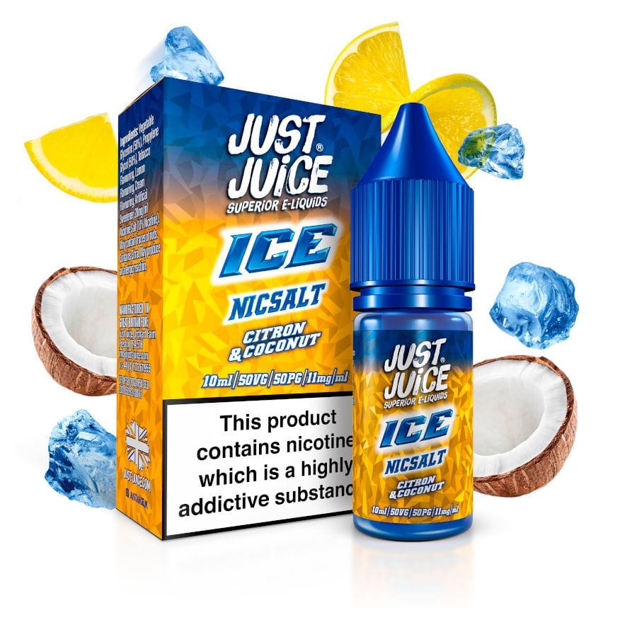Just Juice Ice - Citron & Coconut 10ml 20mg Nic Salt