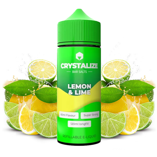 Crystalize - Lemon & Lime 100ml Longfill