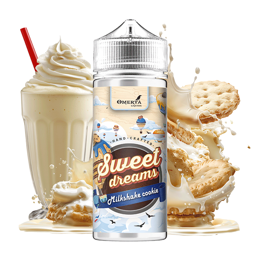 Omerta - Sweet Milkshake Cookies 120ml Longfill