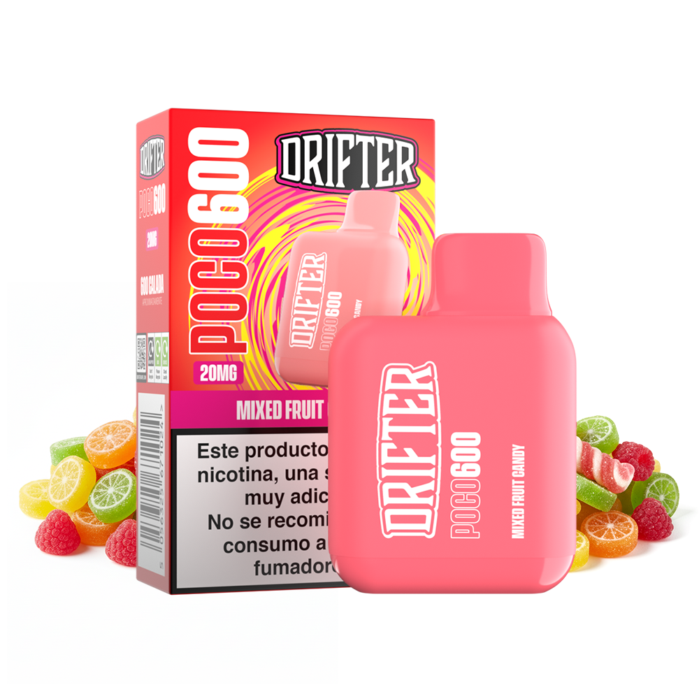Drifter Poco 600 - Mixed Fruit Candy  20mg