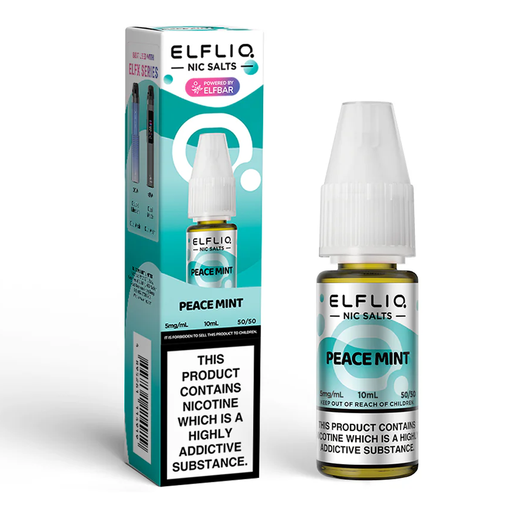 Elfliq Peace Mint Nic Salt, 10ml 20mg