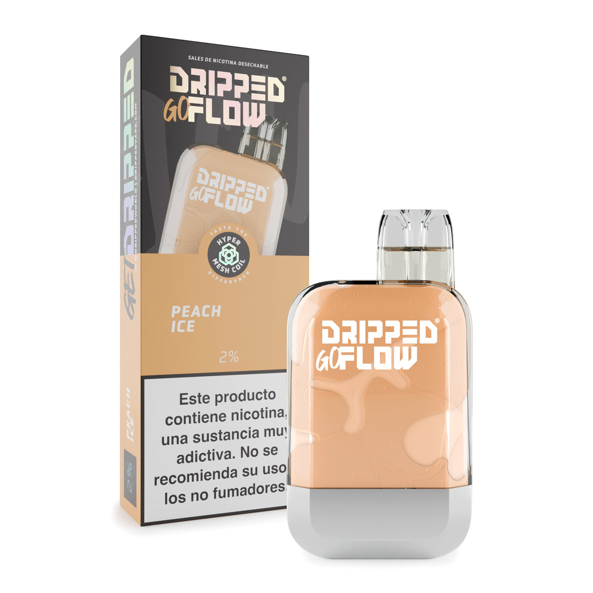 Dripped Goflow - Peach Ice 20mg