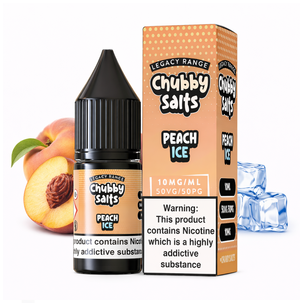 Chubby Salts - Peach Ice 10ml