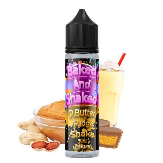 Baked & Shaked - P.Butter Fudge Shake 60ml Longfill