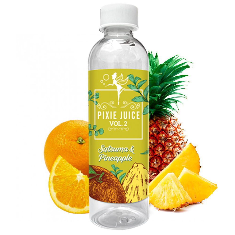 Pixie Juice Vol 2 - Satsuma &amp; Ananas 200ml Shortfill