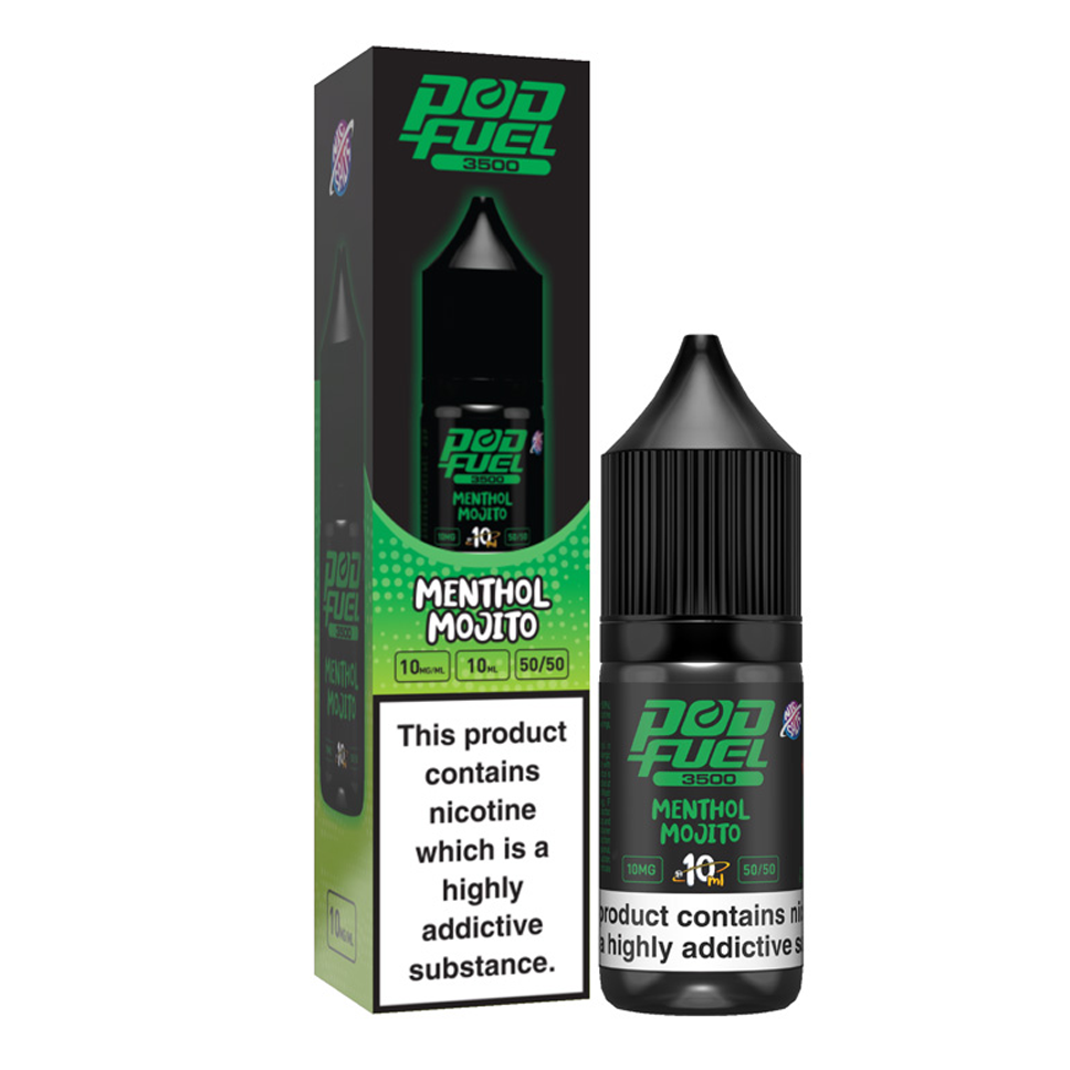 POD FUEL - Menthol Mojito 10ml Nic Salt