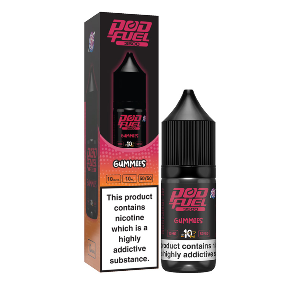 POD FUEL - Gummies 10ml Nic Salt