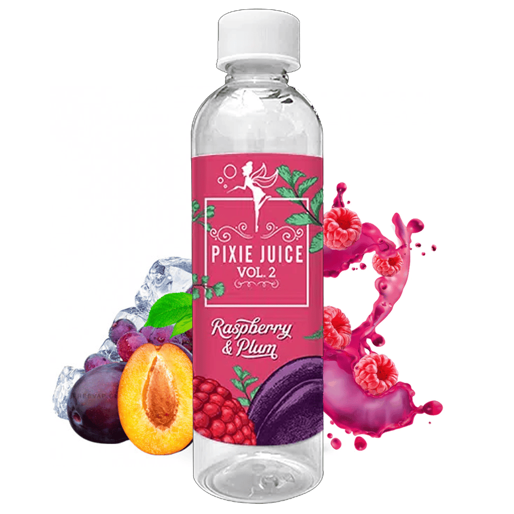 Pixie Juice Vol 2 - Raspberry & Plum 200ml Shortfill