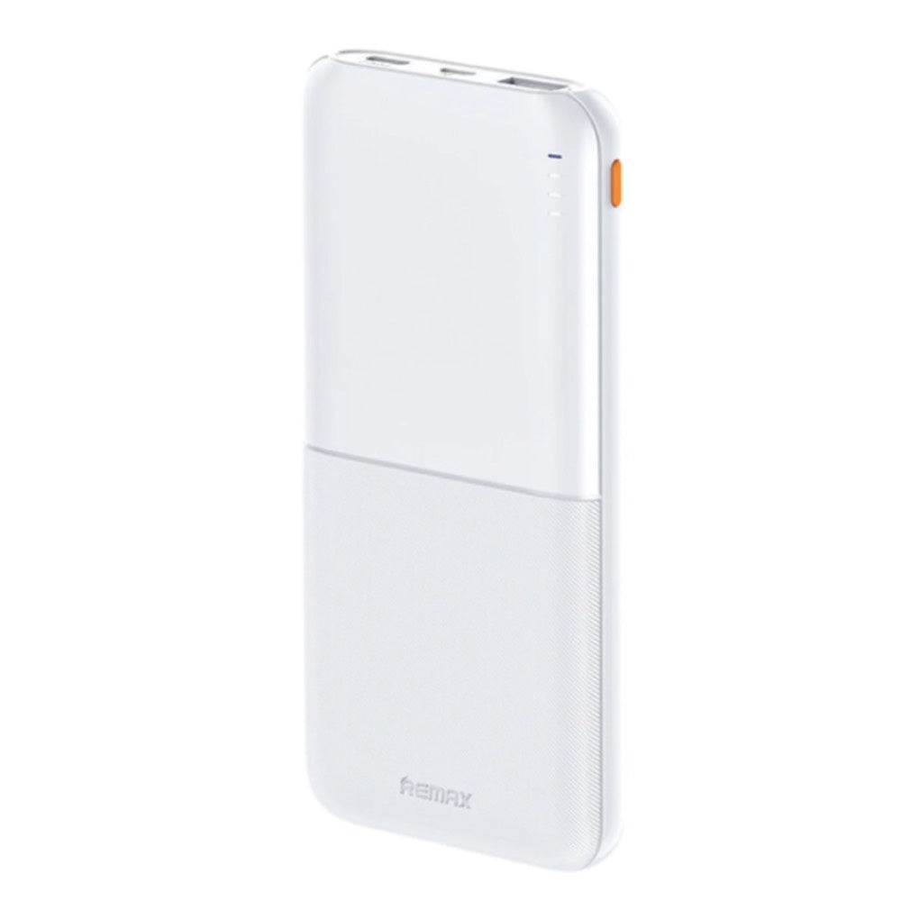 REMAX Lango II Series RPP-23 Power Bank 10000mAh – Fast Charging 2.4A – 1 USB & Type-C Port – White