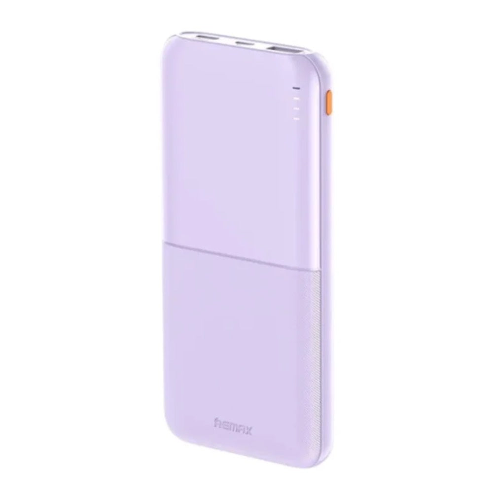 REMAX Lango II Series RPP-23 Power Bank 10000mAh – Fast Charging 2.4A – 1 USB & Type-C Port – Purple