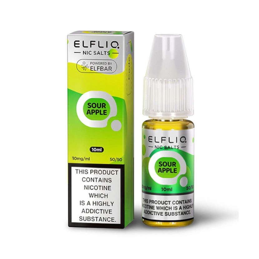 ELFLIQ - Sour Apple 10ml Nic Salt