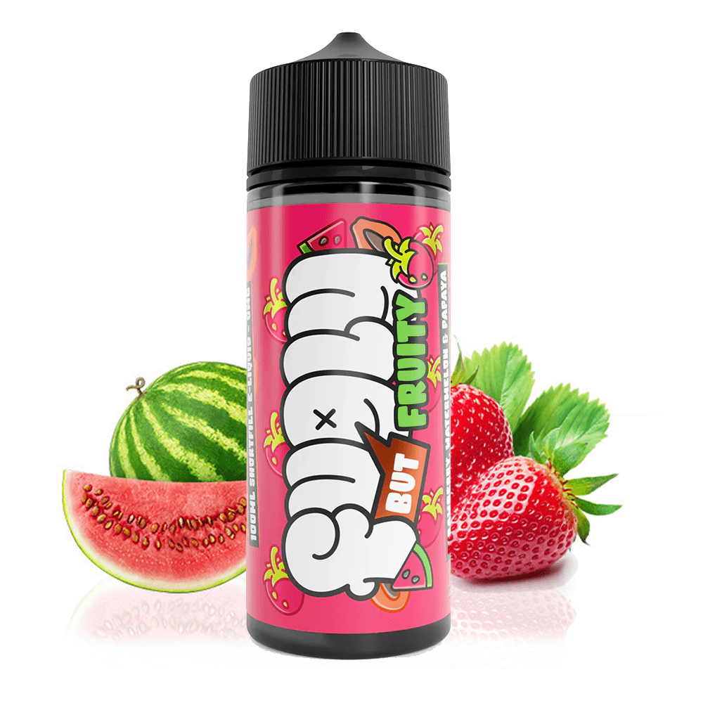 Fugly But Fruity - Strawberry Watermelon Papaya 100ml Shortfill