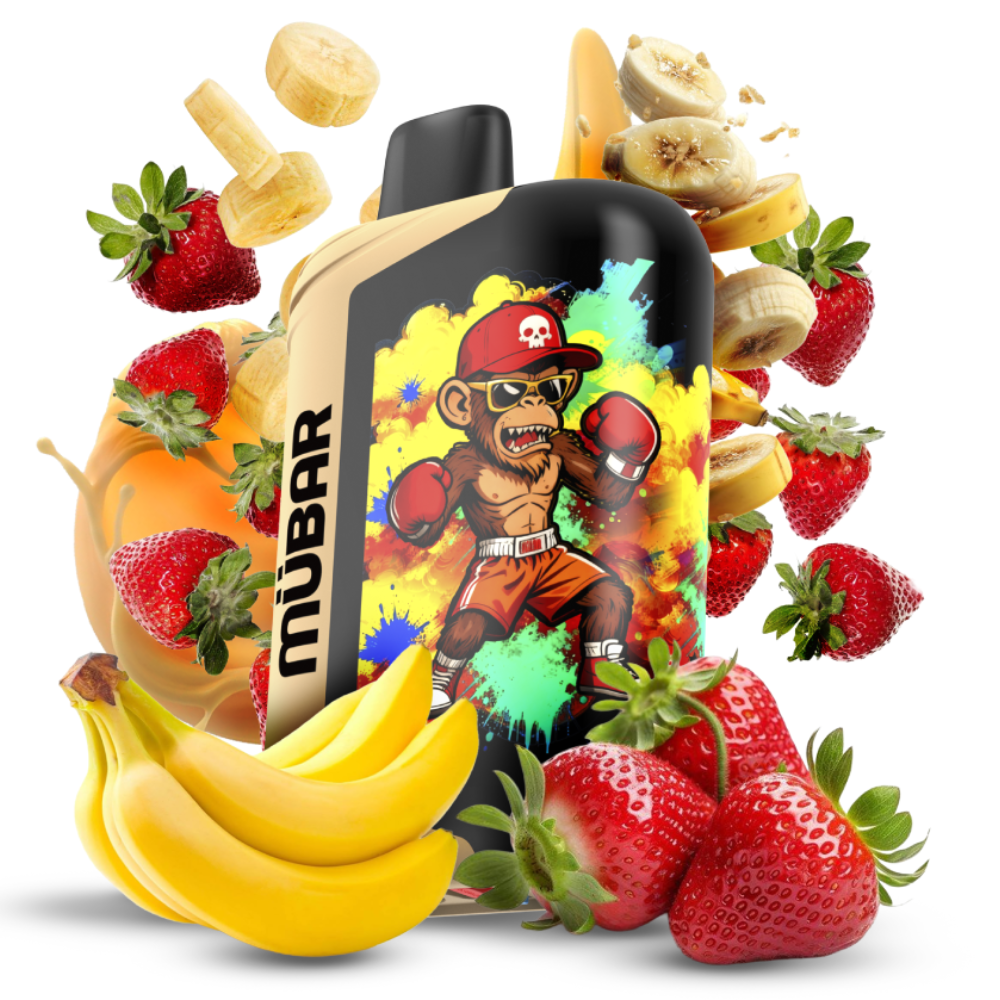 MUBAR 50k Disposable - Strawberry Banana 0mg